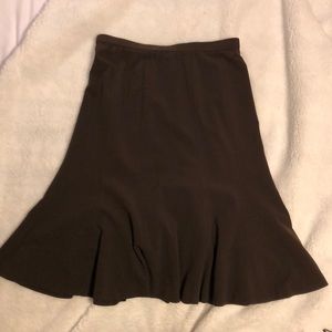 Focus = 2000 Brown Suit Skirt Size 4